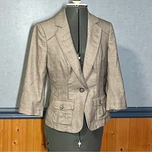 EUC- WHBM 3/4 Sleeve blazer size 2